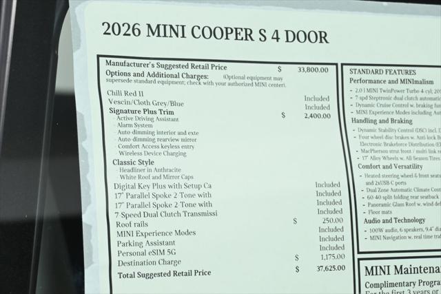2026 MINI Cooper Hardtop Cooper S