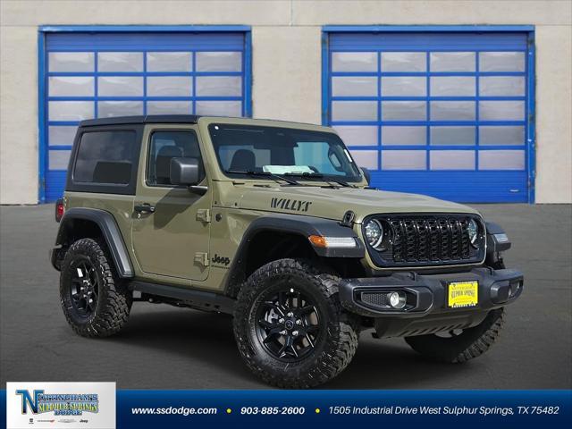 2026 Jeep Wrangler WRANGLER 2-DOOR WILLYS 2026 Jeep Wrangler WRANGLER 2-DOOR WILLYS