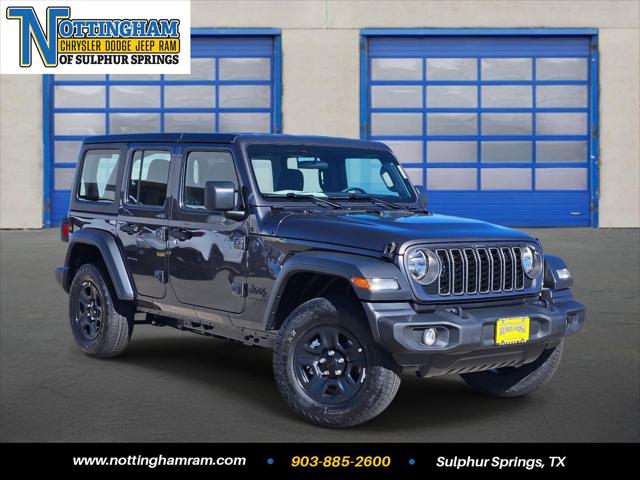 2026 Jeep Wrangler WRANGLER 4-DOOR SPORT