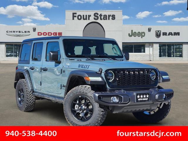 2026 Jeep Wrangler WRANGLER 4-DOOR WILLYS 2026 Jeep Wrangler WRANGLER 4-DOOR WILLYS