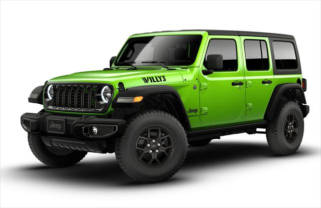2026 Jeep Wrangler WRANGLER 4-DOOR WILLYS 2026 Jeep Wrangler WRANGLER 4-DOOR WILLYS