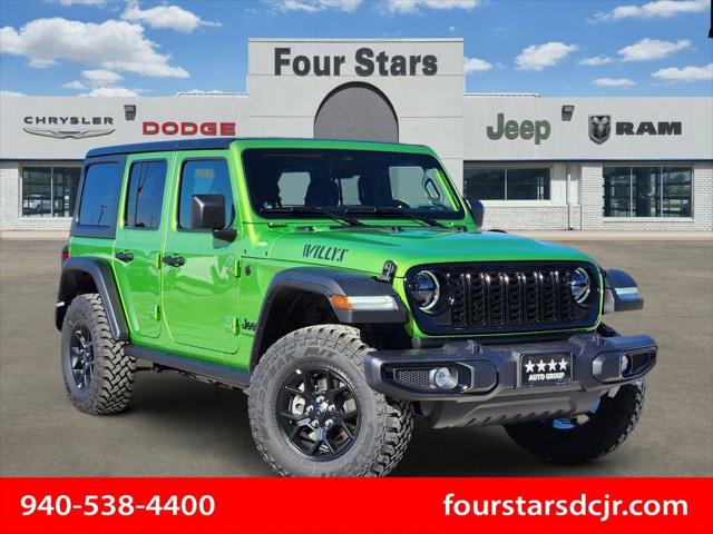 2026 Jeep Wrangler WRANGLER 4-DOOR WILLYS