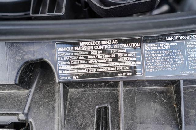 2026 Mercedes-Benz Sprinter Cargo Van Standard Roof 4-Cyl Diesel HO