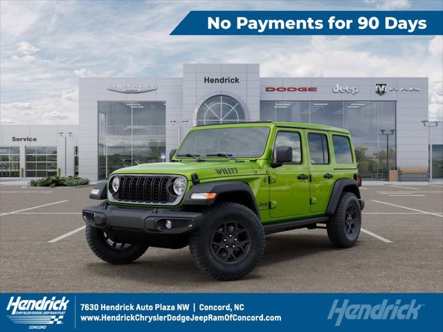 2026 Jeep Wrangler WRANGLER 4-DOOR WILLYS 2026 Jeep Wrangler WRANGLER 4-DOOR WILLYS