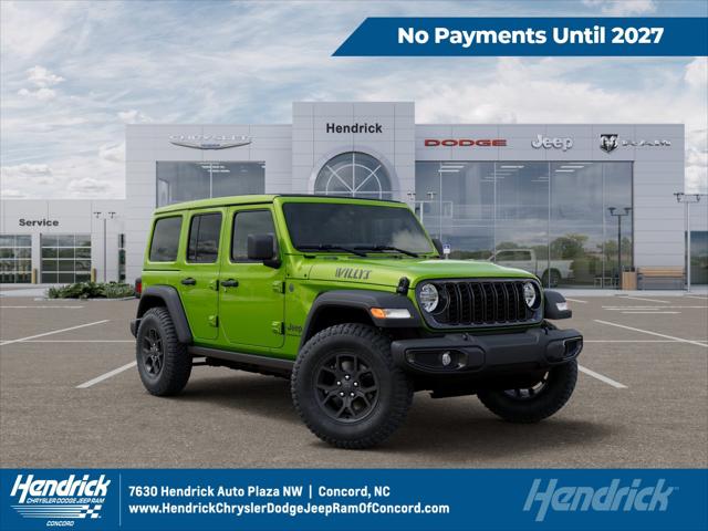 2026 Jeep Wrangler WRANGLER 4-DOOR WILLYS