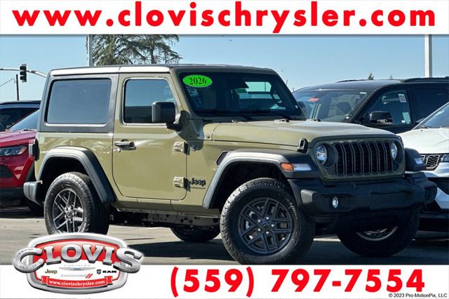 2026 Jeep Wrangler WRANGLER 2-DOOR SPORT S 2026 Jeep Wrangler WRANGLER 2-DOOR SPORT S