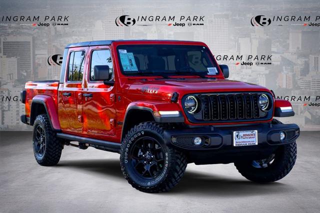 2026 Jeep Gladiator GLADIATOR WILLYS 4X4 2026 Jeep Gladiator GLADIATOR WILLYS 4X4