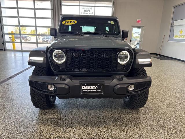 2026 Jeep Wrangler WRANGLER 4-DOOR WILLYS 2026 Jeep Wrangler WRANGLER 4-DOOR WILLYS