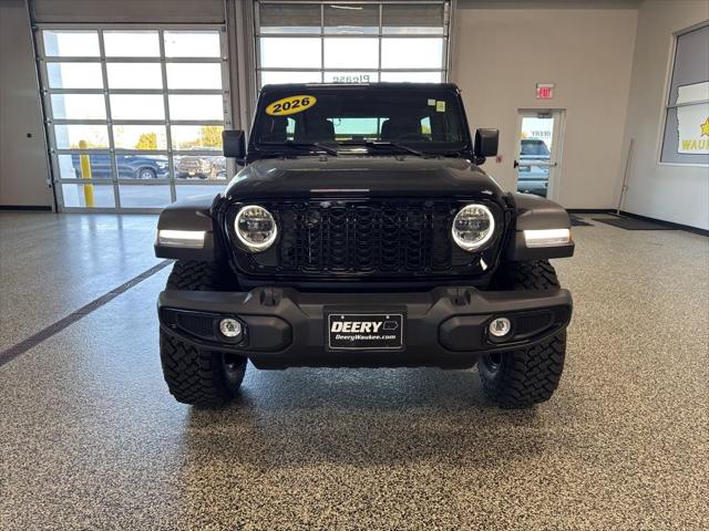 2026 Jeep Wrangler WRANGLER 4-DOOR WILLYS 2026 Jeep Wrangler WRANGLER 4-DOOR WILLYS