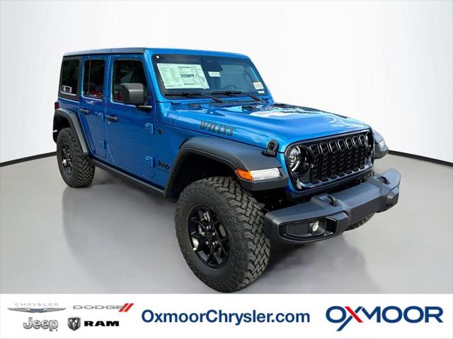 2026 Jeep Wrangler WRANGLER 4-DOOR WILLYS 2026 Jeep Wrangler WRANGLER 4-DOOR WILLYS