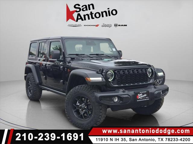 2026 Jeep Wrangler WRANGLER 4-DOOR WILLYS 2026 Jeep Wrangler WRANGLER 4-DOOR WILLYS