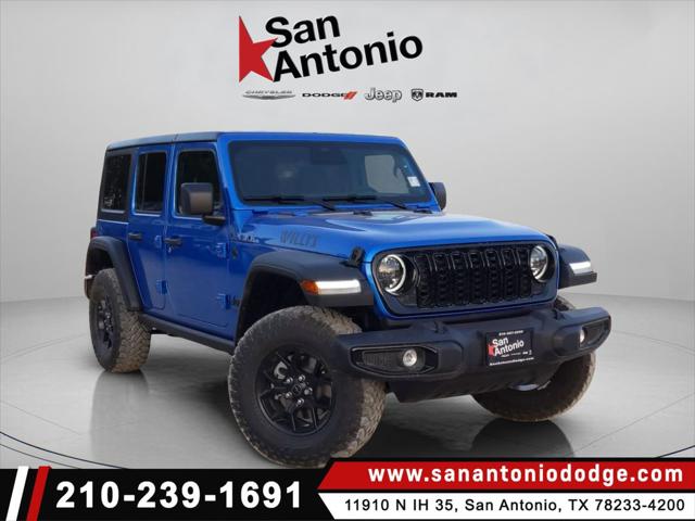 2026 Jeep Wrangler WRANGLER 4-DOOR WILLYS 2026 Jeep Wrangler WRANGLER 4-DOOR WILLYS