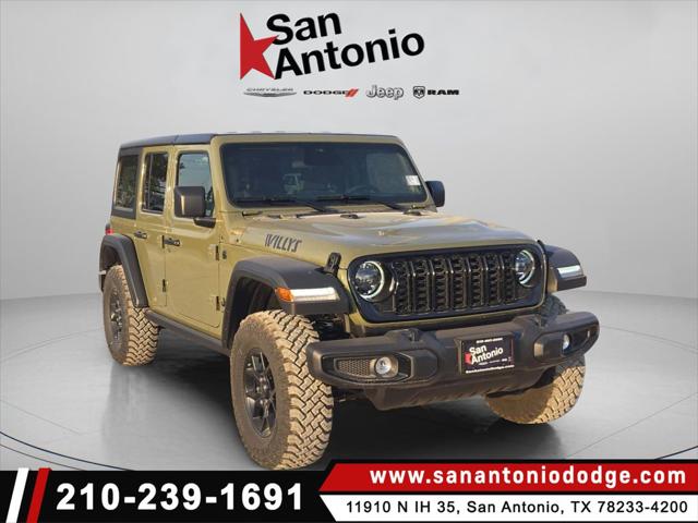 2026 Jeep Wrangler WRANGLER 4-DOOR WILLYS 2026 Jeep Wrangler WRANGLER 4-DOOR WILLYS