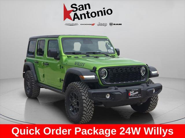 2026 Jeep Wrangler WRANGLER 4-DOOR WILLYS 2026 Jeep Wrangler WRANGLER 4-DOOR WILLYS