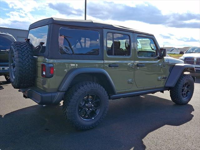 2026 Jeep Wrangler WRANGLER 4-DOOR WILLYS 2026 Jeep Wrangler WRANGLER 4-DOOR WILLYS