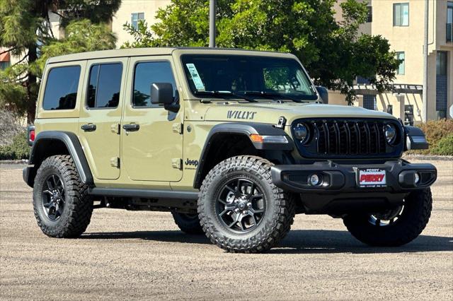 2026 Jeep Wrangler WRANGLER 4-DOOR WILLYS 2026 Jeep Wrangler WRANGLER 4-DOOR WILLYS
