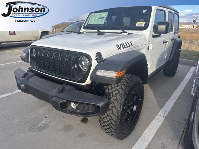 2026 Jeep Wrangler WRANGLER 4-DOOR WILLYS 2026 Jeep Wrangler WRANGLER 4-DOOR WILLYS