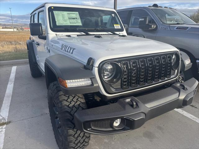 2026 Jeep Wrangler WRANGLER 4-DOOR WILLYS 2026 Jeep Wrangler WRANGLER 4-DOOR WILLYS