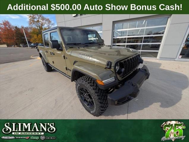 2026 Jeep Gladiator GLADIATOR WILLYS 4X4