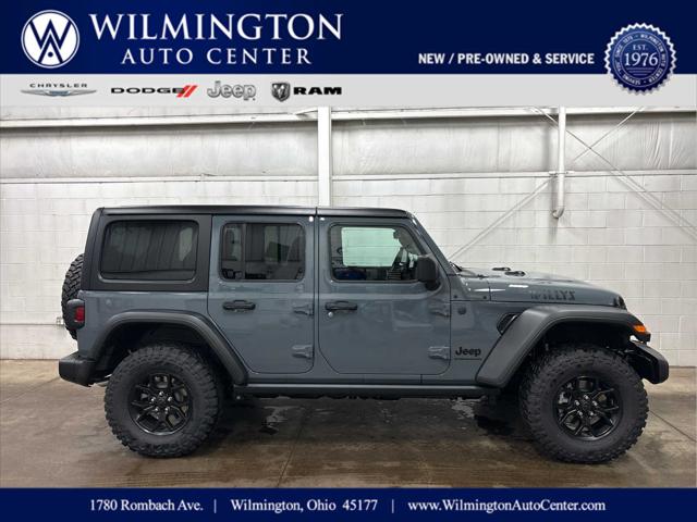 2026 Jeep Wrangler WRANGLER 4-DOOR WILLYS 2026 Jeep Wrangler WRANGLER 4-DOOR WILLYS