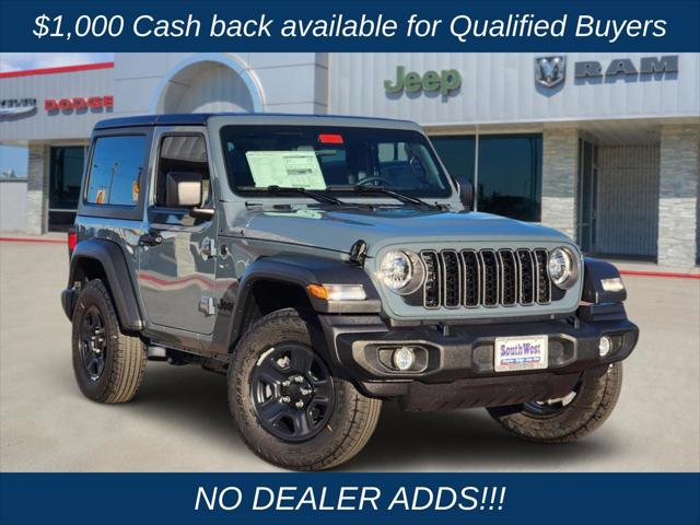 2026 Jeep Wrangler WRANGLER 2-DOOR SPORT 2026 Jeep Wrangler WRANGLER 2-DOOR SPORT