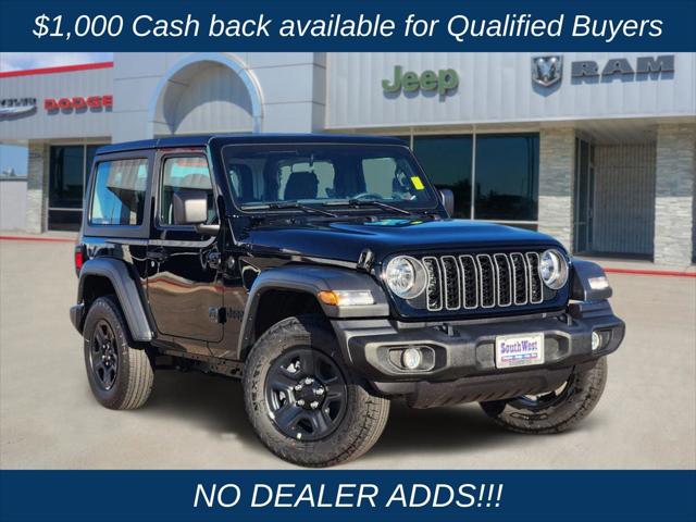 2026 Jeep Wrangler WRANGLER 2-DOOR SPORT 2026 Jeep Wrangler WRANGLER 2-DOOR SPORT