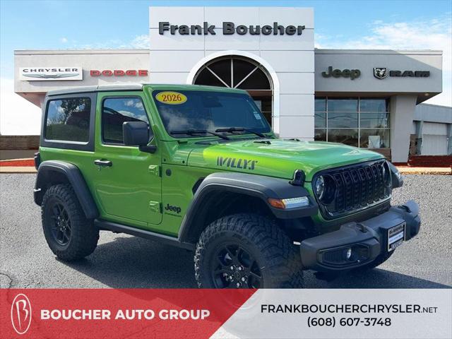 2026 Jeep Wrangler WRANGLER 2-DOOR WILLYS 2026 Jeep Wrangler WRANGLER 2-DOOR WILLYS