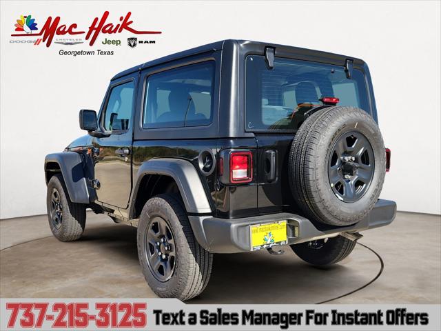 2026 Jeep Wrangler WRANGLER 2-DOOR SPORT 2026 Jeep Wrangler WRANGLER 2-DOOR SPORT