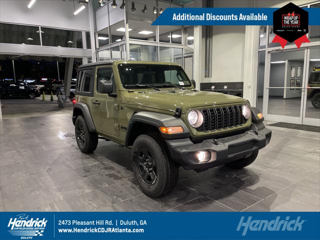 2026 Jeep Wrangler WRANGLER 2-DOOR SPORT 2026 Jeep Wrangler WRANGLER 2-DOOR SPORT