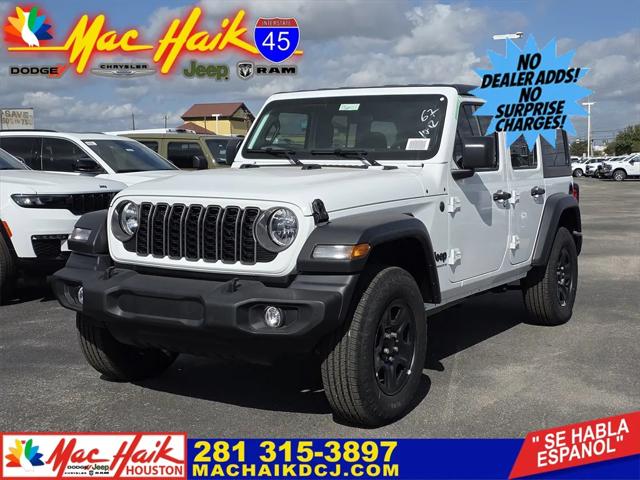 2026 Jeep Wrangler WRANGLER 4-DOOR SPORT 2026 Jeep Wrangler WRANGLER 4-DOOR SPORT