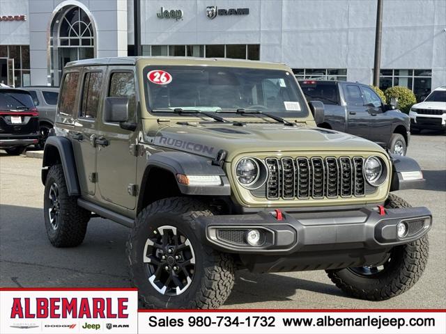 2026 Jeep Wrangler WRANGLER 4-DOOR RUBICON 2026 Jeep Wrangler WRANGLER 4-DOOR RUBICON