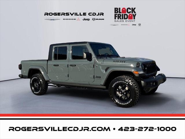 2026 Jeep Gladiator GLADIATOR WILLYS 4X4 2026 Jeep Gladiator GLADIATOR WILLYS 4X4