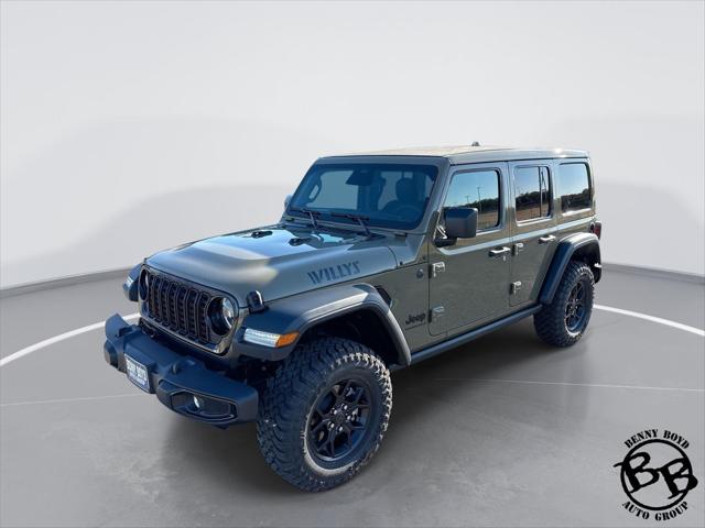 2026 Jeep Wrangler WRANGLER 4-DOOR WILLYS 2026 Jeep Wrangler WRANGLER 4-DOOR WILLYS