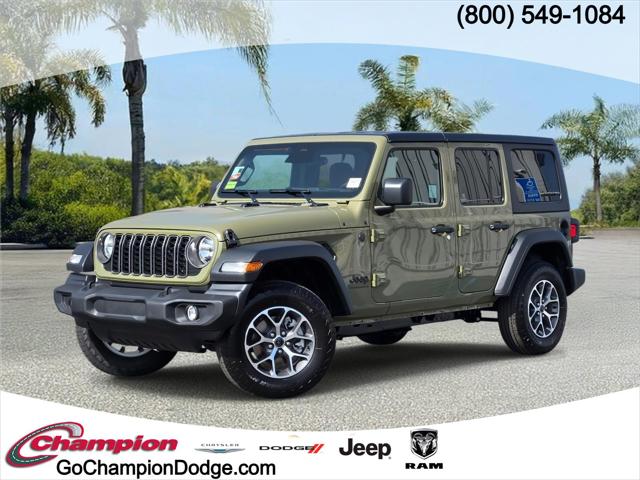 2026 Jeep Wrangler WRANGLER 4-DOOR SPORT S 2026 Jeep Wrangler WRANGLER 4-DOOR SPORT S