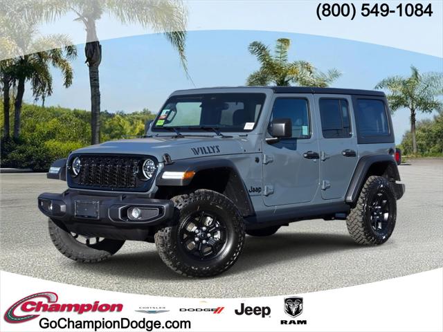 2026 Jeep Wrangler WRANGLER 4-DOOR WILLYS 2026 Jeep Wrangler WRANGLER 4-DOOR WILLYS