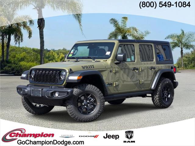 2026 Jeep Wrangler WRANGLER 4-DOOR WILLYS 2026 Jeep Wrangler WRANGLER 4-DOOR WILLYS
