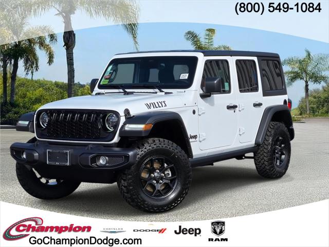 2026 Jeep Wrangler WRANGLER 4-DOOR WILLYS 2026 Jeep Wrangler WRANGLER 4-DOOR WILLYS