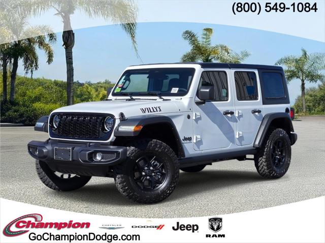 2026 Jeep Wrangler WRANGLER 4-DOOR WILLYS 2026 Jeep Wrangler WRANGLER 4-DOOR WILLYS