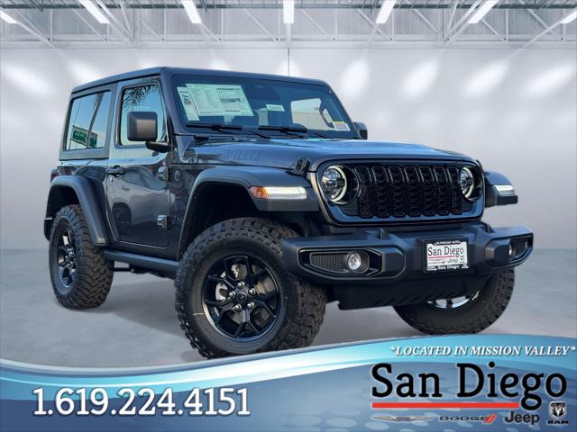 2026 Jeep Wrangler WRANGLER 2-DOOR WILLYS 2026 Jeep Wrangler WRANGLER 2-DOOR WILLYS