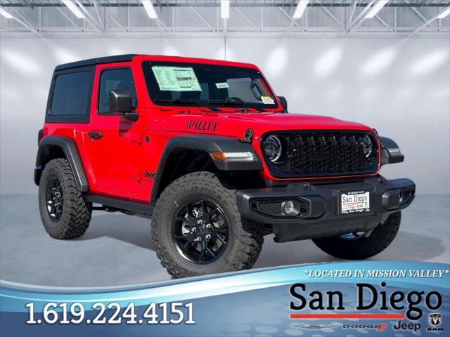 2026 Jeep Wrangler WRANGLER 2-DOOR WILLYS 2026 Jeep Wrangler WRANGLER 2-DOOR WILLYS