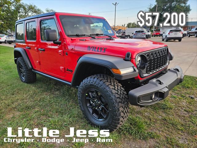 2026 Jeep Wrangler WRANGLER 4-DOOR WILLYS 2026 Jeep Wrangler WRANGLER 4-DOOR WILLYS