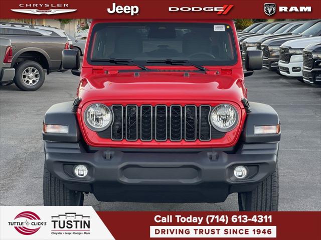 2026 Jeep Wrangler WRANGLER 4-DOOR SPORT S 2026 Jeep Wrangler WRANGLER 4-DOOR SPORT S