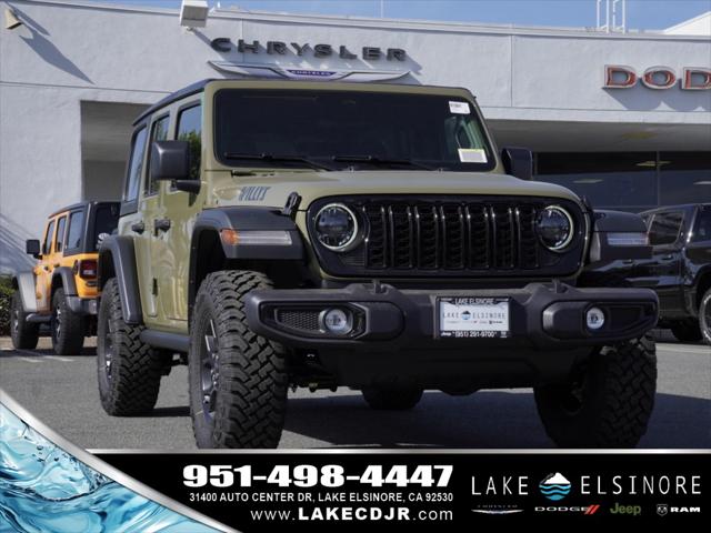 2026 Jeep Wrangler WRANGLER 4-DOOR WILLYS 2026 Jeep Wrangler WRANGLER 4-DOOR WILLYS