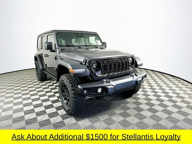 2026 Jeep Wrangler WRANGLER 4-DOOR WILLYS 2026 Jeep Wrangler WRANGLER 4-DOOR WILLYS