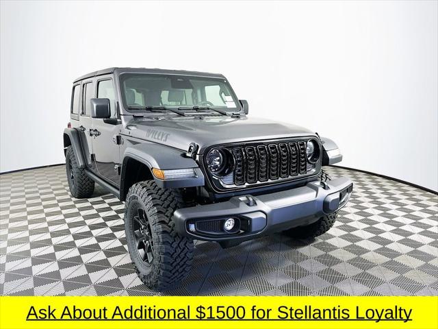 2026 Jeep Wrangler WRANGLER 4-DOOR WILLYS 2026 Jeep Wrangler WRANGLER 4-DOOR WILLYS