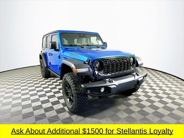 2026 Jeep Wrangler WRANGLER 4-DOOR WILLYS 2026 Jeep Wrangler WRANGLER 4-DOOR WILLYS