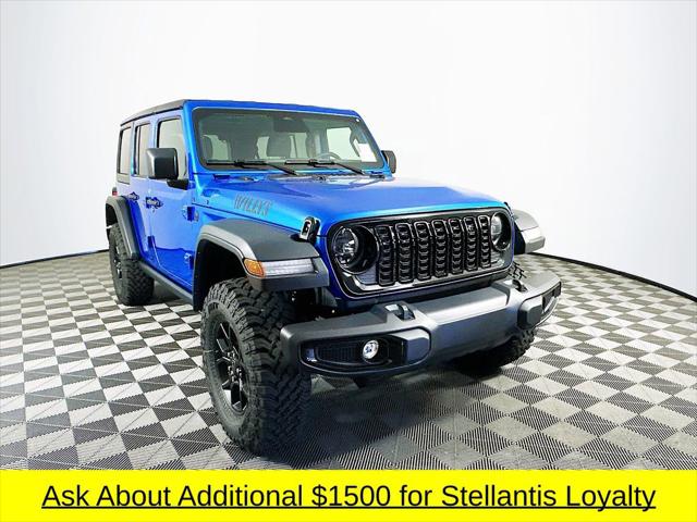 2026 Jeep Wrangler WRANGLER 4-DOOR WILLYS 2026 Jeep Wrangler WRANGLER 4-DOOR WILLYS