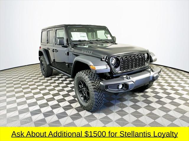 2026 Jeep Wrangler WRANGLER 4-DOOR WILLYS 2026 Jeep Wrangler WRANGLER 4-DOOR WILLYS