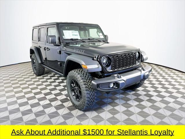 2026 Jeep Wrangler WRANGLER 4-DOOR WILLYS 2026 Jeep Wrangler WRANGLER 4-DOOR WILLYS