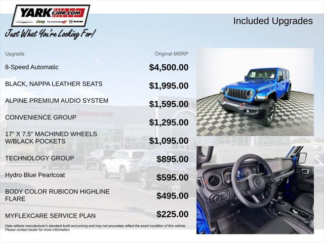 2026 Jeep Wrangler WRANGLER 4-DOOR RUBICON